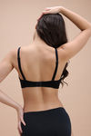 Zivame Double Layered Non Wired 3/4Th Coverage T-Shirt Bra - Tap Shoe — thumbnail 4